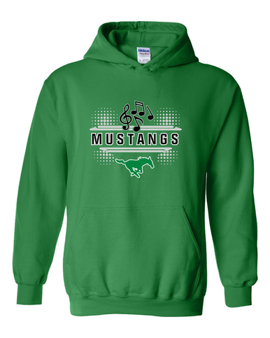 Myers Park Mustangs Band # 3 Men's Hoodie