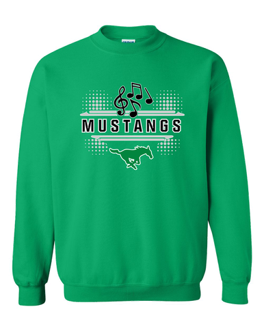 Myers Park Mustangs Band # 3 Men's Sweatshirt