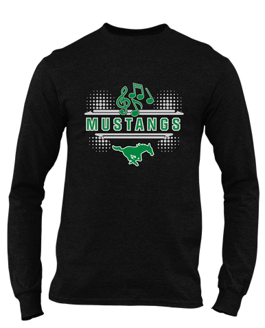 Myers Park Mustangs Band # 3 Men's Premium LS T-Shirt