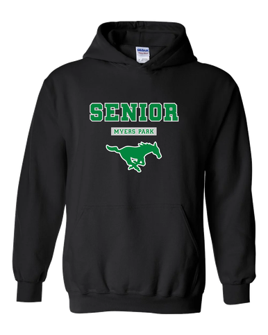 Myers Park Mustangs Senior #2 Men's Hoodie