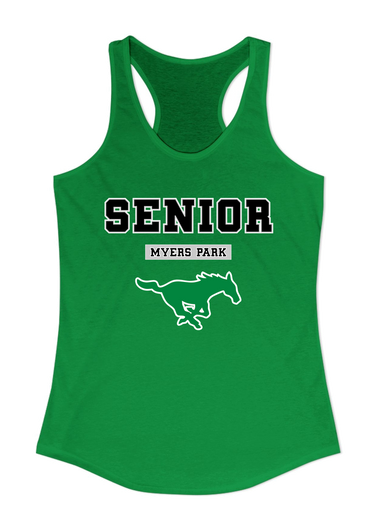 Myers Park Mustangs Senior #2 Women's Tank Top