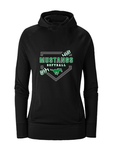 Myers Park Mustangs Softball #2 Women's Hoodie