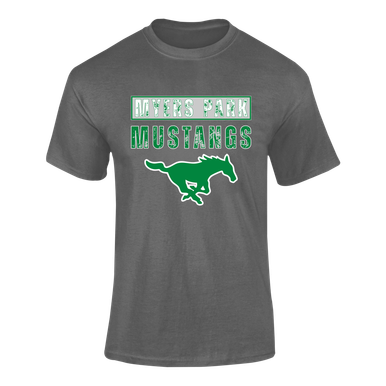Myers Park Mustangs Mascot #9 Men's Premium SS T-Shirt