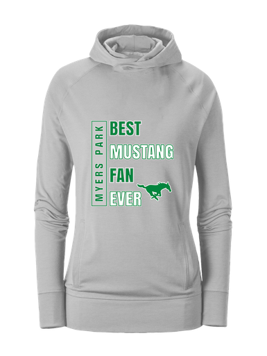 Myers Park Mustangs Best Mustang Fan Women's Hoodie