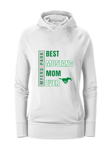 Myers Park Mustangs Best Mustang Mom Women's Hoodie