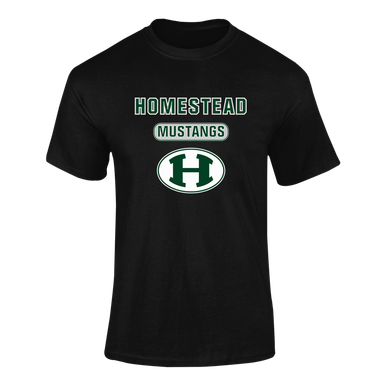 Homestead Mustangs Mascot #3 Men's SS T-Shirt