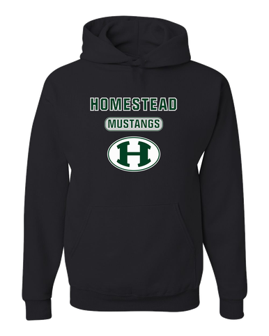 Homestead Mustangs Mascot #3 Men's Premium Hoodie