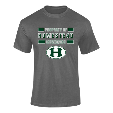 Homestead Mustangs Property Of Men's SS T-Shirt