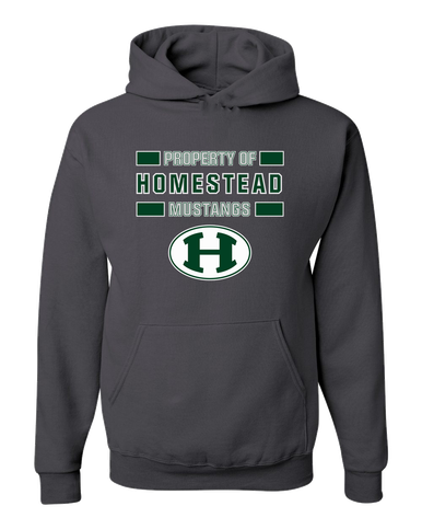 Homestead Mustangs Property Of Men's Premium Hoodie