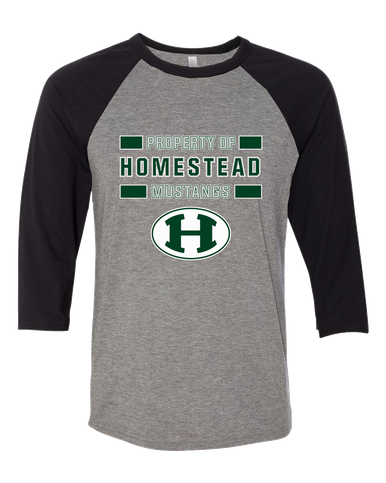 Homestead Mustangs Property Of Men's Baseball T-Shirt