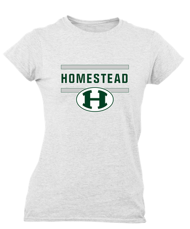 Homestead Mustangs Mascot #4 Women's SS T-Shirt