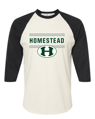 Homestead Mustangs Mascot #4 Men's Baseball T-Shirt