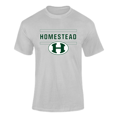 Homestead Mustangs Mascot #4 Men's SS T-Shirt
