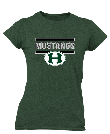 Homestead Mustangs Mascot #5 Women's SS T-Shirt