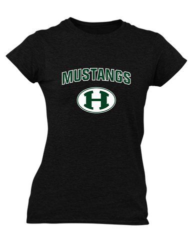 Homestead Mustangs Mascot #6 Women's SS T-Shirt