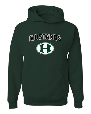 Homestead Mustangs Mascot #6 Men's Premium Hoodie
