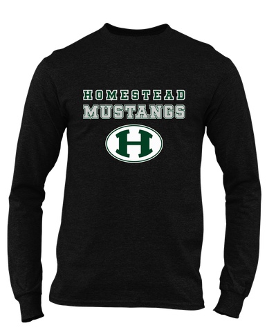 Homestead Mustangs Spirit Men's LS T-Shirt