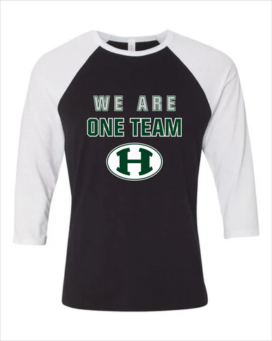 Homestead Mustangs We Are One Team Men's Baseball T-Shirt