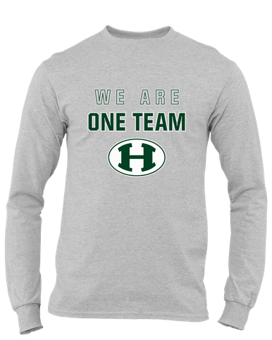 Homestead Mustangs We Are One Team Men's LS T-Shirt