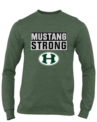 Homestead Mustangs Strong #1 Men's LS T-Shirt