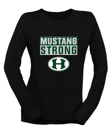 Homestead Mustangs Strong #1 Women's Premium LS T-Shirt
