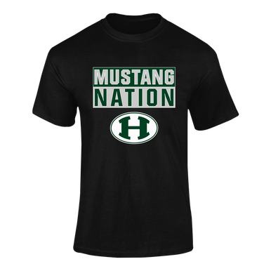 Homestead Mustangs Nation #1 Men's SS T-Shirt