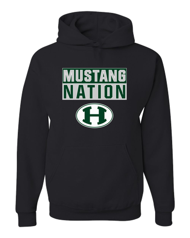 Homestead Mustangs Nation #1 Men's Premium Hoodie