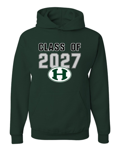 Homestead Mustangs Class of 2027 Men's Premium Hoodie