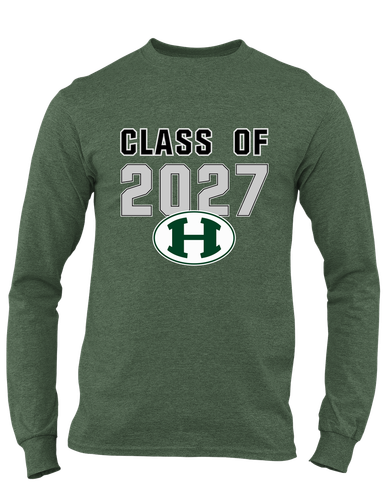 Homestead Mustangs Class of 2027 Men's LS T-Shirt