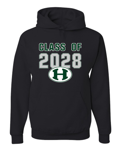 Homestead Mustangs Class of 2028 Men's Premium Hoodie