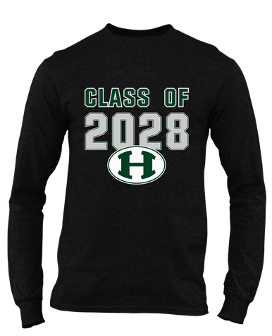 Homestead Mustangs Class of 2028 Men's LS T-Shirt