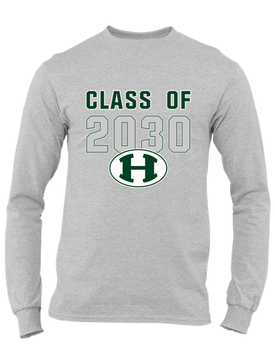 Homestead Mustangs Class of 2030 Men's LS T-Shirt