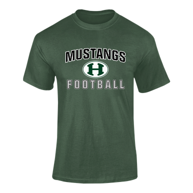 Homestead Mustangs Football #1 Men's SS T-Shirt