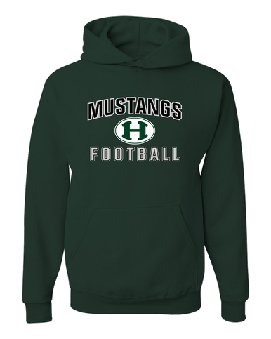 Homestead Mustangs Football #1 Men's Premium Hoodie