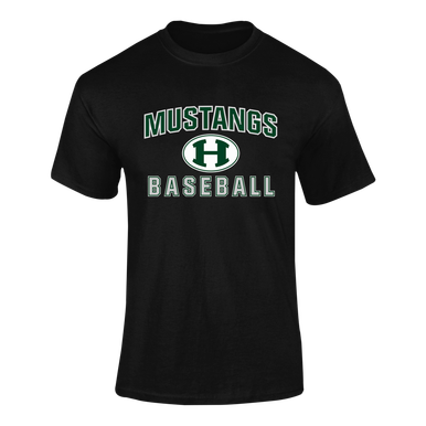 Homestead Mustangs Baseball #1 Men's SS T-Shirt