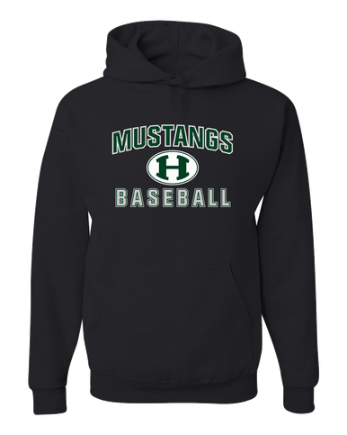 Homestead Mustangs Baseball #1 Men's Premium Hoodie
