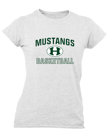 Homestead Mustangs Basketball #1 Women's SS T-Shirt