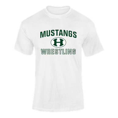 Homestead Mustangs Wrestling Men's SS T-Shirt