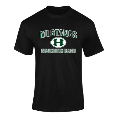 Homestead Mustangs Marching Band Men's SS T-Shirt