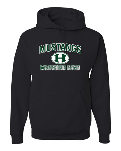 Homestead Mustangs Marching Band Men's Premium Hoodie