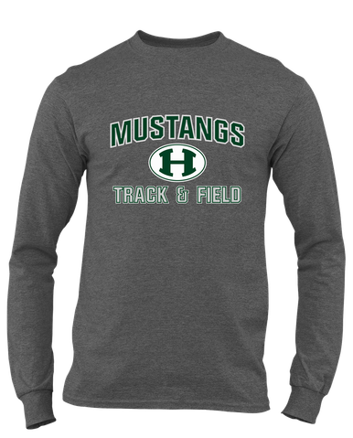 Homestead Mustangs Track & Field Men's LS T-Shirt