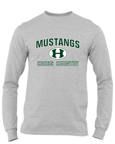Homestead Mustangs Cross Country Men's LS T-Shirt
