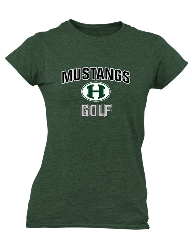 Homestead Mustangs Golf Women's SS T-Shirt
