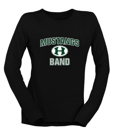 Homestead Mustangs Band # 1 Women's Premium LS T-Shirt