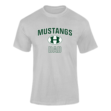 Homestead Mustangs Dad Men's SS T-Shirt