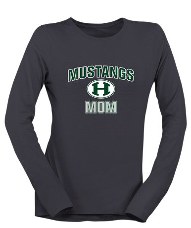 Homestead Mustangs Mom Women's LS T-Shirt