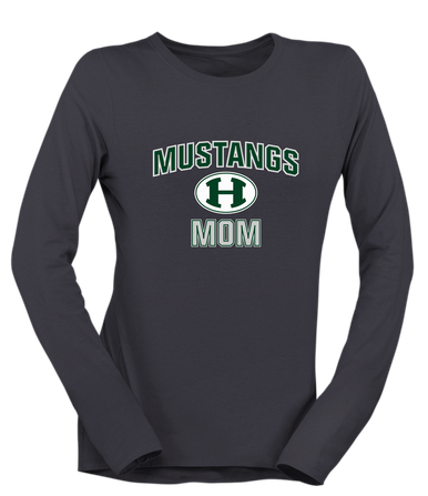 Homestead Mustangs Mom Women's Premium LS T-Shirt