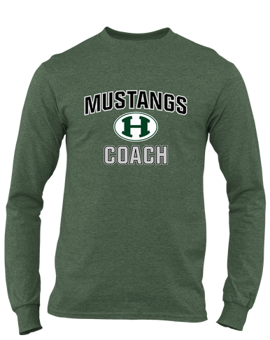 Homestead Mustangs Coach Men's LS T-Shirt