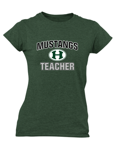 Homestead Mustangs Teacher Women's SS T-Shirt