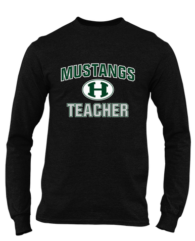 Homestead Mustangs Teacher Men's LS T-Shirt